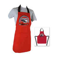 VW T1 Bus Apron in Gift Box - Vintage Logo Red
