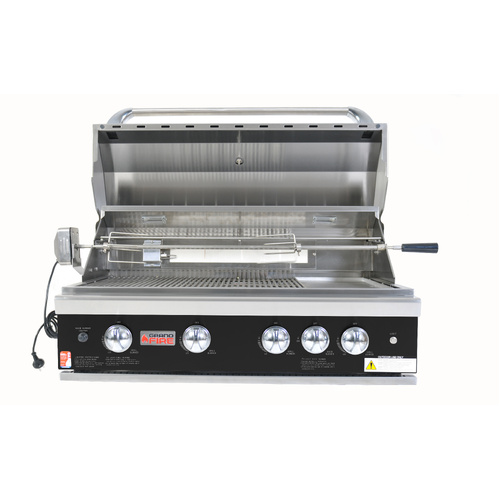 Grandfire Classic 38" Build-In BBQ Black Fascia